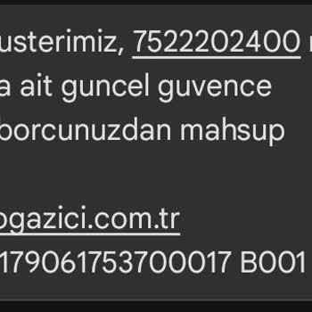 CK Boğaziçi Elektrik Güvence Bedeli Ödemesi