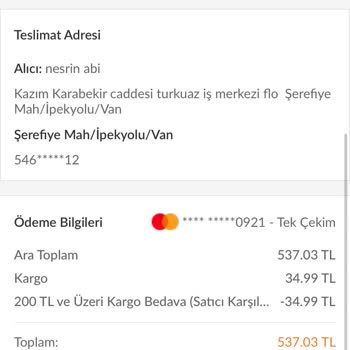 Trendyol İade Talebinde Bulunmak İstiyorum