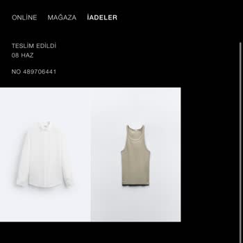 Zara İade Ücreti Yatırılmadı