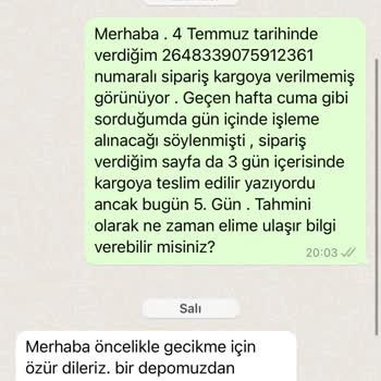 Brandys.com Ürünü Göndermiyor