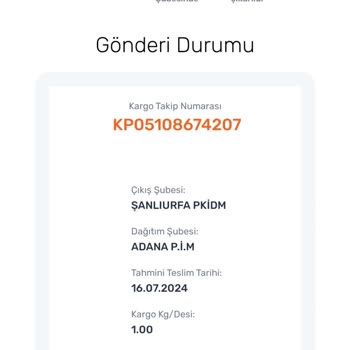 PTT Kargo Kargom Gecikti Çözüm İstiyoruz