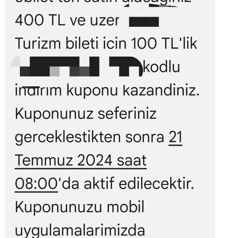 Obilet İndirim Kuponu Saçmalığı