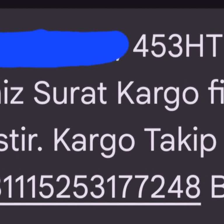 Ambar Tekstil Ambar Şikayet Gelmeyen Kargo