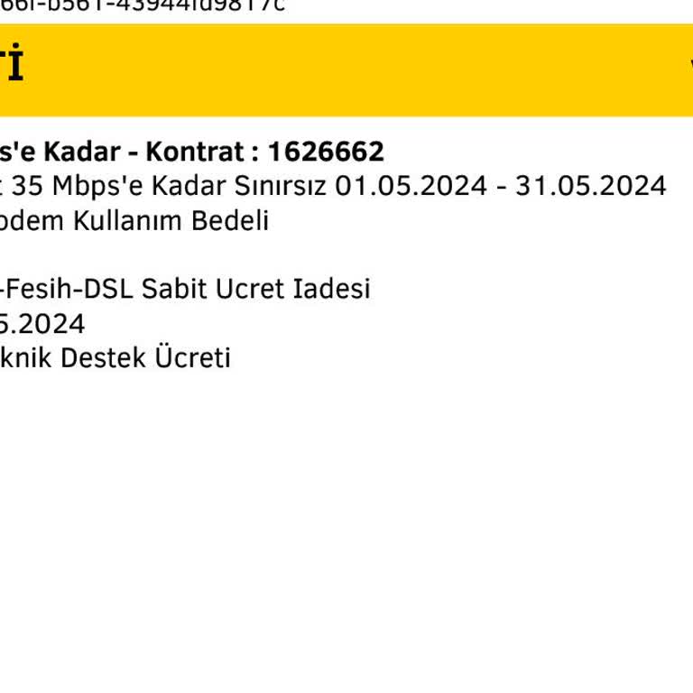 Millenicom Haksız Alınan Teknik Destek Ücreti