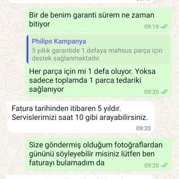 PHILIPS Ev Aletleri Philips Pişmanlıktır. Philips Sorumsuzluğu