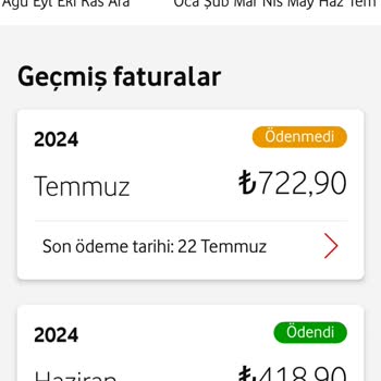 Vodafone Tarife Fiyat Yüksekliği