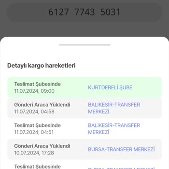 Yurtiçi Kargo Yurtiçi Dursunbey'e Dağıtım Yapmıyor
