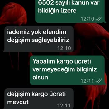 Zirve Takı İade Kabul Etmiyor