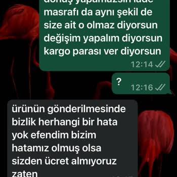 Zirve Takı İade Kabul Etmiyor