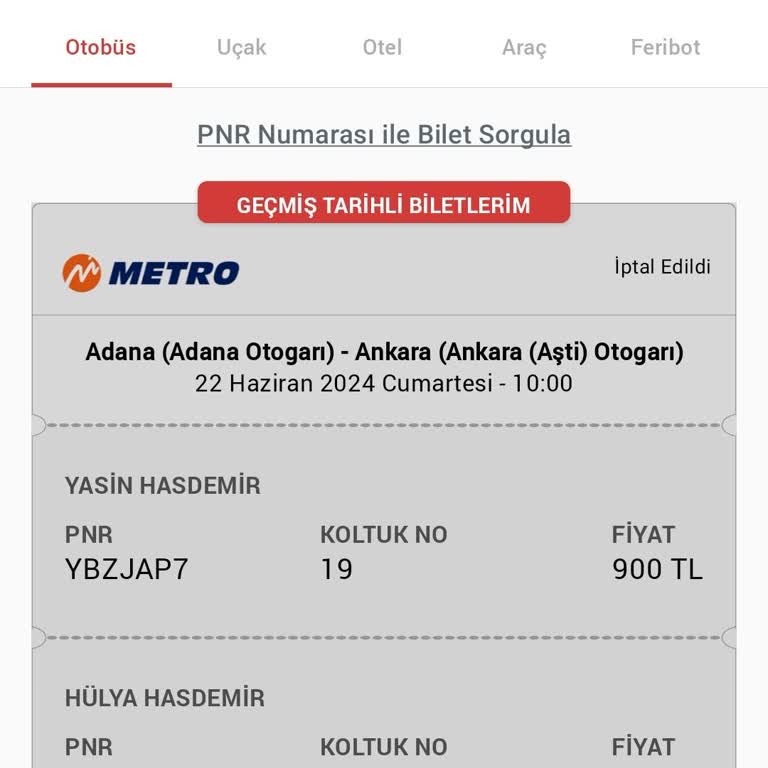 Metro Turizm Para İadesi Yapılmadı 21 Gün Geçti