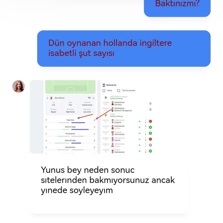 Flashscore Yanlış İstatistik Veriyor