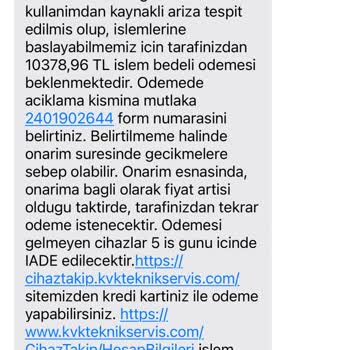 Huawei Watch Servis Ve Ücret Sıkıntısı