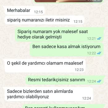 Haino Teko Smart Watch Yetkili Firmanın Yedek Parça Tedarik Sorunu