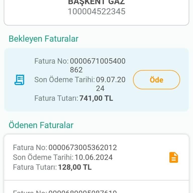 Başkent Doğalgaz Yanlış Sayaç Okuma