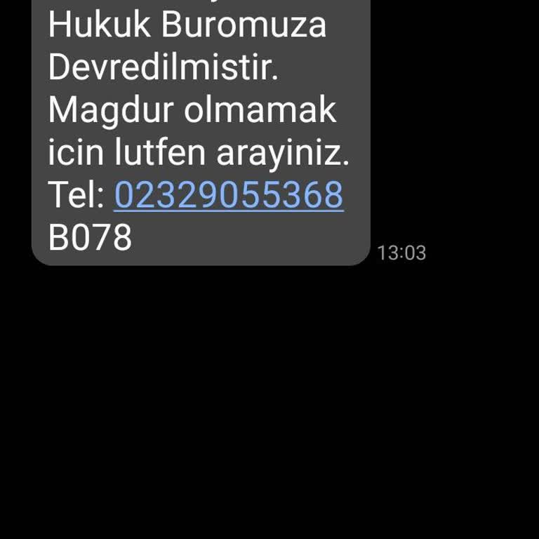 TAYFUNSNBL (SMS) Tayfunsnbl Hukuksuz Hukuk Bürosu