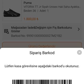 FLO Ayakkabı Ayakkabı Değişim İade Reddi