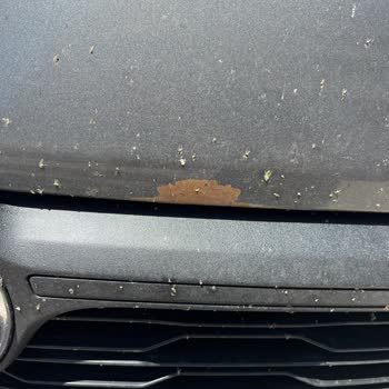 Fiat Doblo Kaput Boya Soyulması Ve Kaputa Astar Atılmamış Olması.