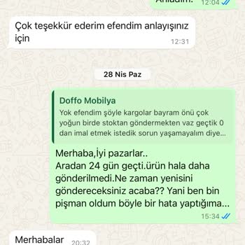 Doffo Endüstriyel Mobilya Doffo.com.tr Ürününün Arkasında Yalandan Duran Oyalayan Firma!