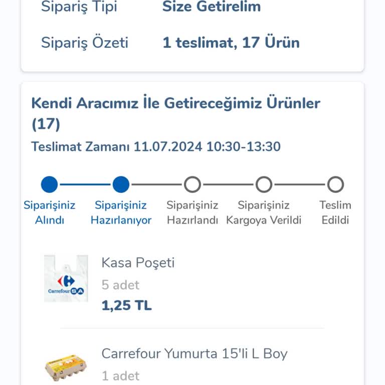 Carrefour Online Sipariş Saçmalığı