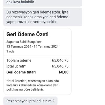 Otels.com Sapanca Sahil Bungalow Otel Rezervasyonunda Büyük Mağduriyet
