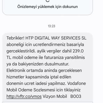 Vizyon Elektronik Para Bilgim Dışında Paramı Aldılar