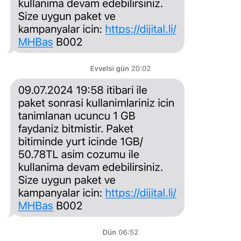 Turkcell Kelime Oyunu Mesajı