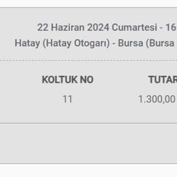 Obilet Metro Turizm İptal Edilen Biletin İadesini Yapmıyor.