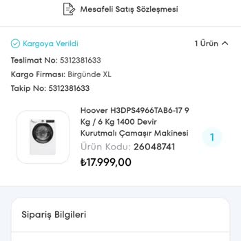 A101 Ve Birgündekargo Satın Aldığım Ürünü Günlerdir Teslim Etmediler