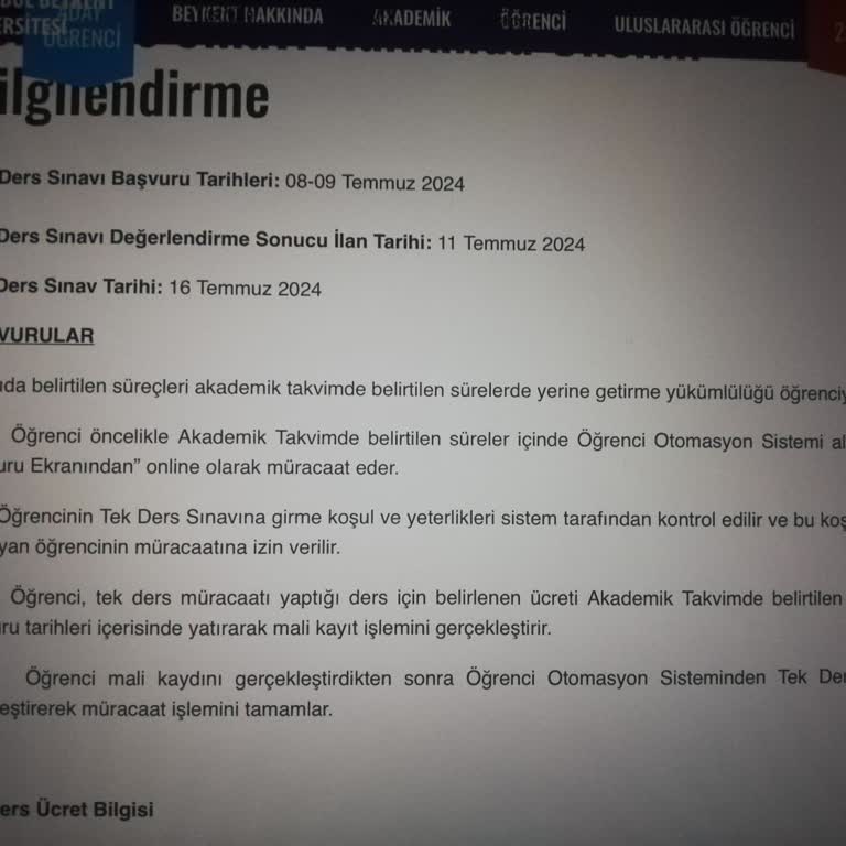 İstanbul Beykent Üniversitesi Ücret Sorunu Ve Öğrenci İşleri İlgisizliği