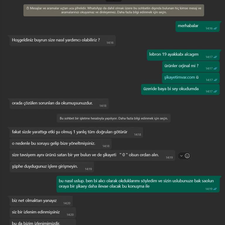 Ercan Sneakers Alışveriş Yaparken Dikkat!