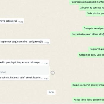 Enjoy Life Tasarım Ücret İademi İstiyorum