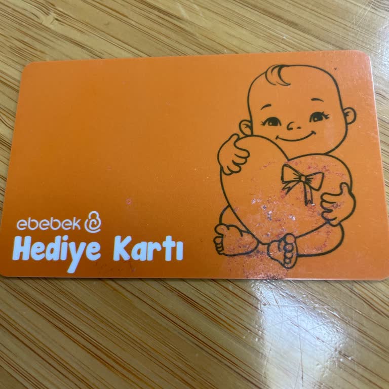 Ebebek Hediye Kartımın Süresini Bilmediğim İçin Süresi Doldu