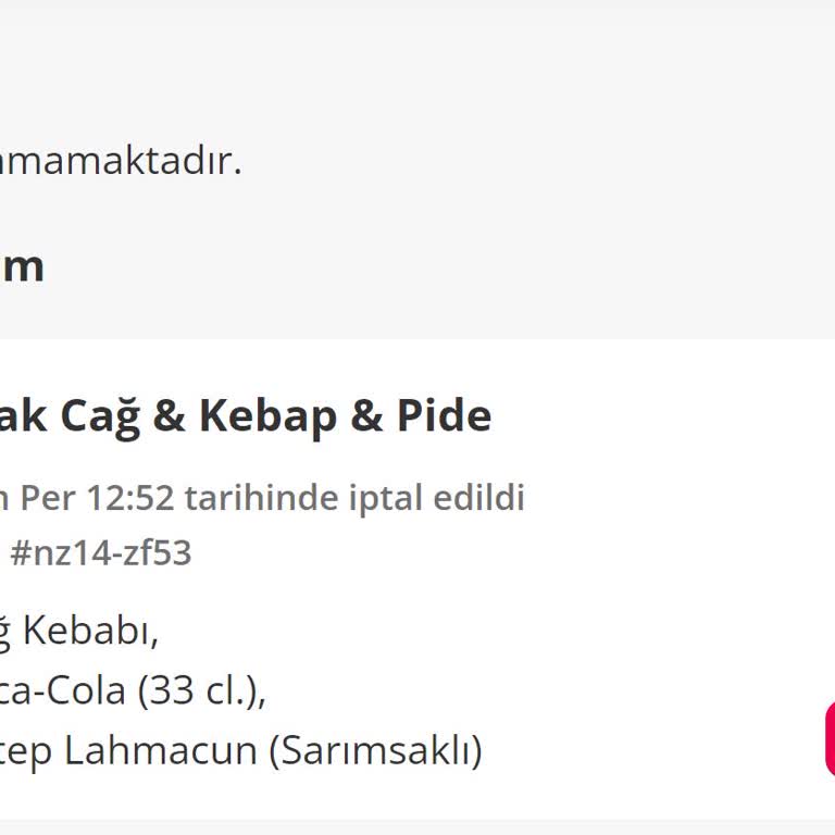 Yemek Sepeti İyice Keyfi Hareket Eden Bir Kurum Haline Geldi!