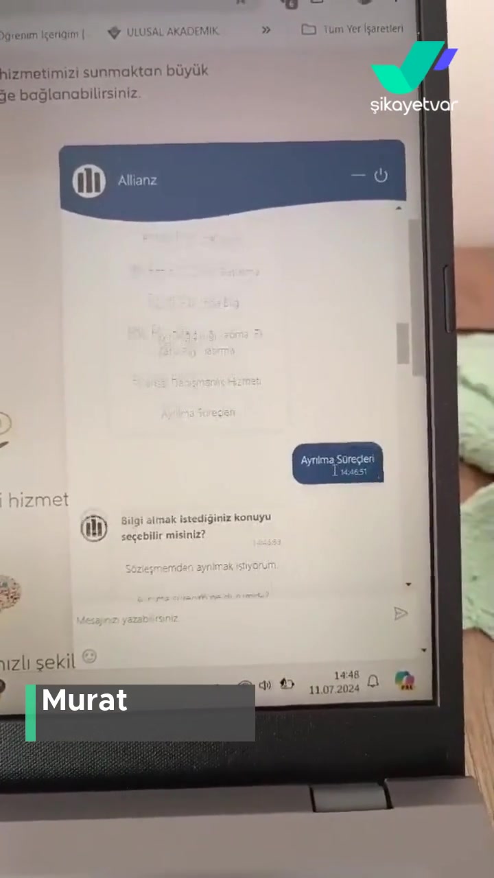 Allianz Hayat Ve Emeklilik Bireysel Emeklilik Sisteminden Ayrılmak İstiyorum! videonun kapak resmi