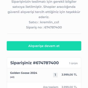 Kremlin Co'dan Aldığım Ayakkabılar Küçük Geldi Ve Destek Alamıyorum