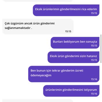 Getir İn Sürekli Eksik Ürün Getirmesi