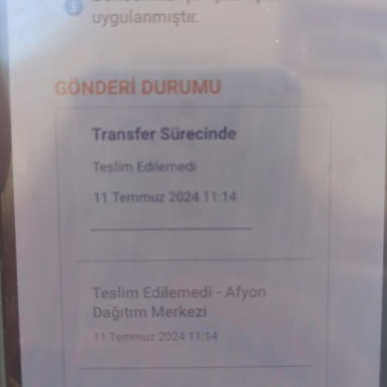Hepsijet Kargo Mağdur Etti Beni Ürünümü Getirmeden İade Ettiler