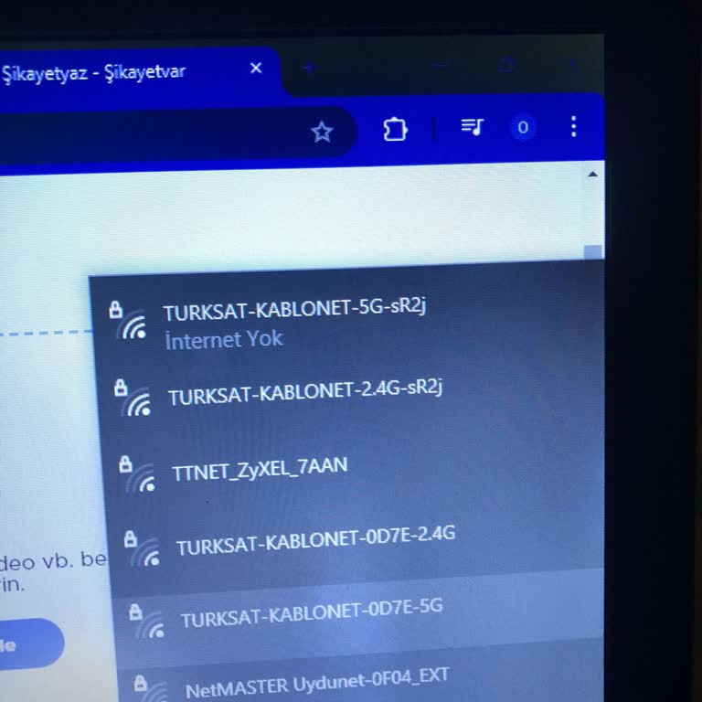 Kablo Net İnternet Kesintisi Ve Çözülmemesi