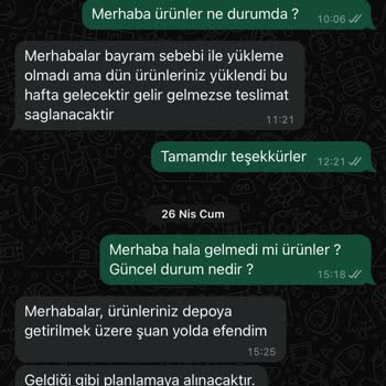 Kelebek Mobilya Ürün Teslim Etmiyor