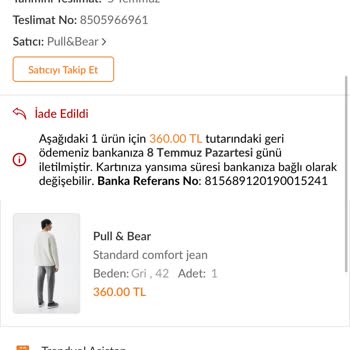 Trendyol Express Kargoları Getirmeyip İadeye Yolluyor