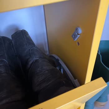 Adore Ayakkabılık Plastik Aksamları Kırıldı