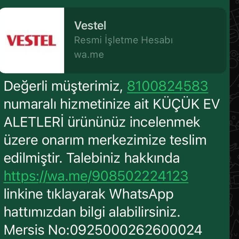 Vestel Küçük Ev Aleti