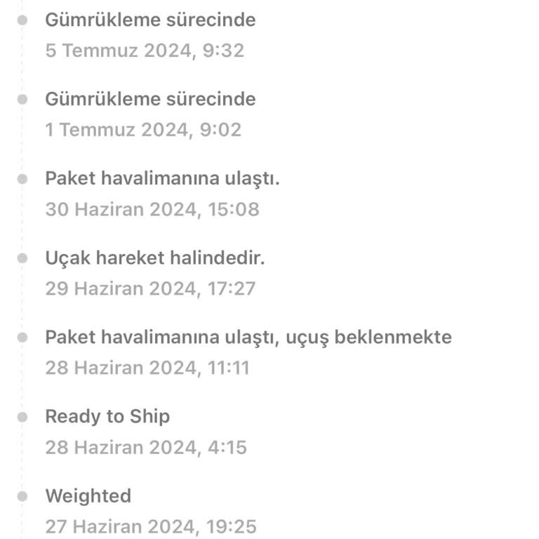 Temu Ürünün Gümrükte Takılması!