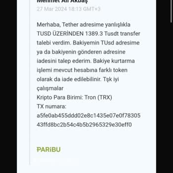 Paribu'nun Çözemediği Sorun