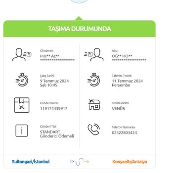 Yurtiçi Kargo Antalya Ddn Şubesi, Kargomu Getirmiyor.