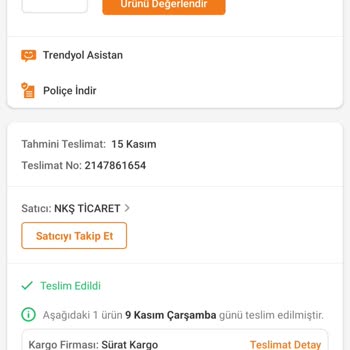 Trendyol'dan Aldığım Ürün Smayling Firması İlgilenmiyor!