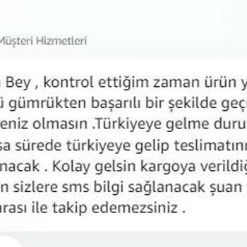 Amazon Yurt Dışı Pişmanlıktır