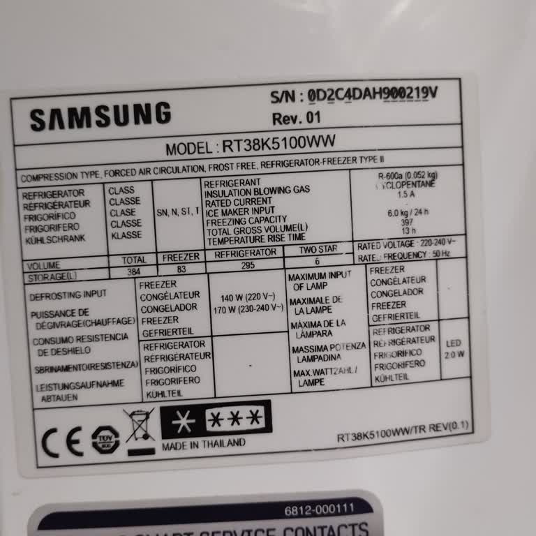 Samsung Buzdolabı Gövde Gaz Kaçağı Arızasına Çözüm