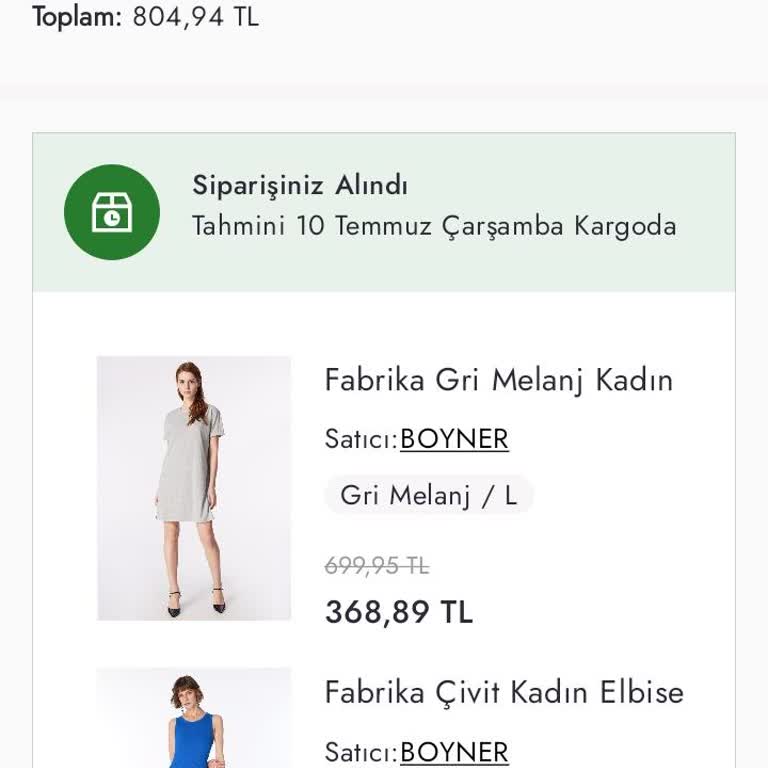 Boyner Online Sorumsuzluğu Olmayan Ürünleri Satıyorlar