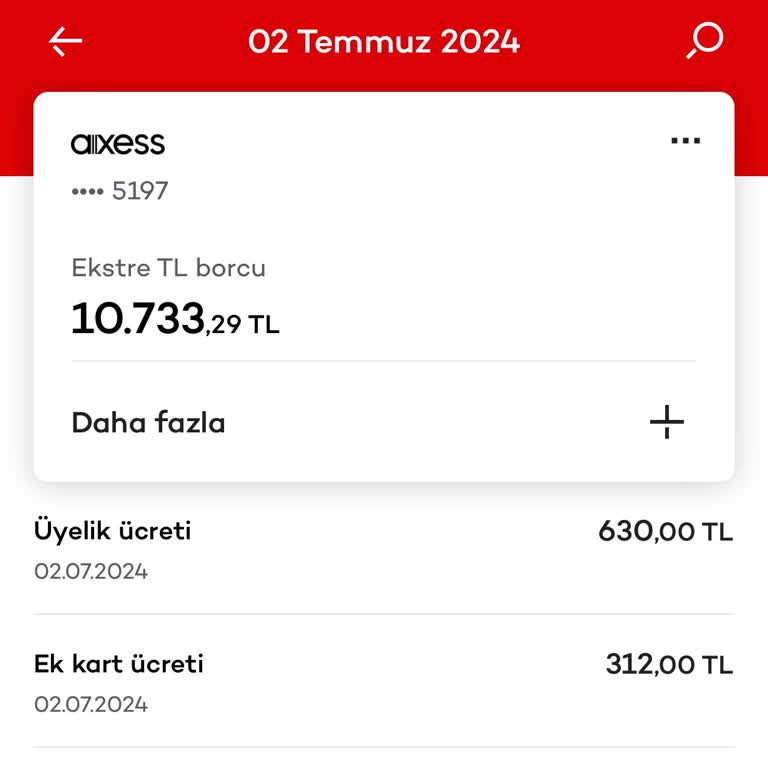 Üyelik Ücreti - Akbank!